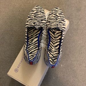 Rothy’s Navy Zebra Loafers